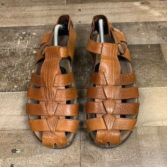 Mephisto Sam sandals mens 46 / US 12 buckle fisherman closed toe sandals gorpcor main image 10